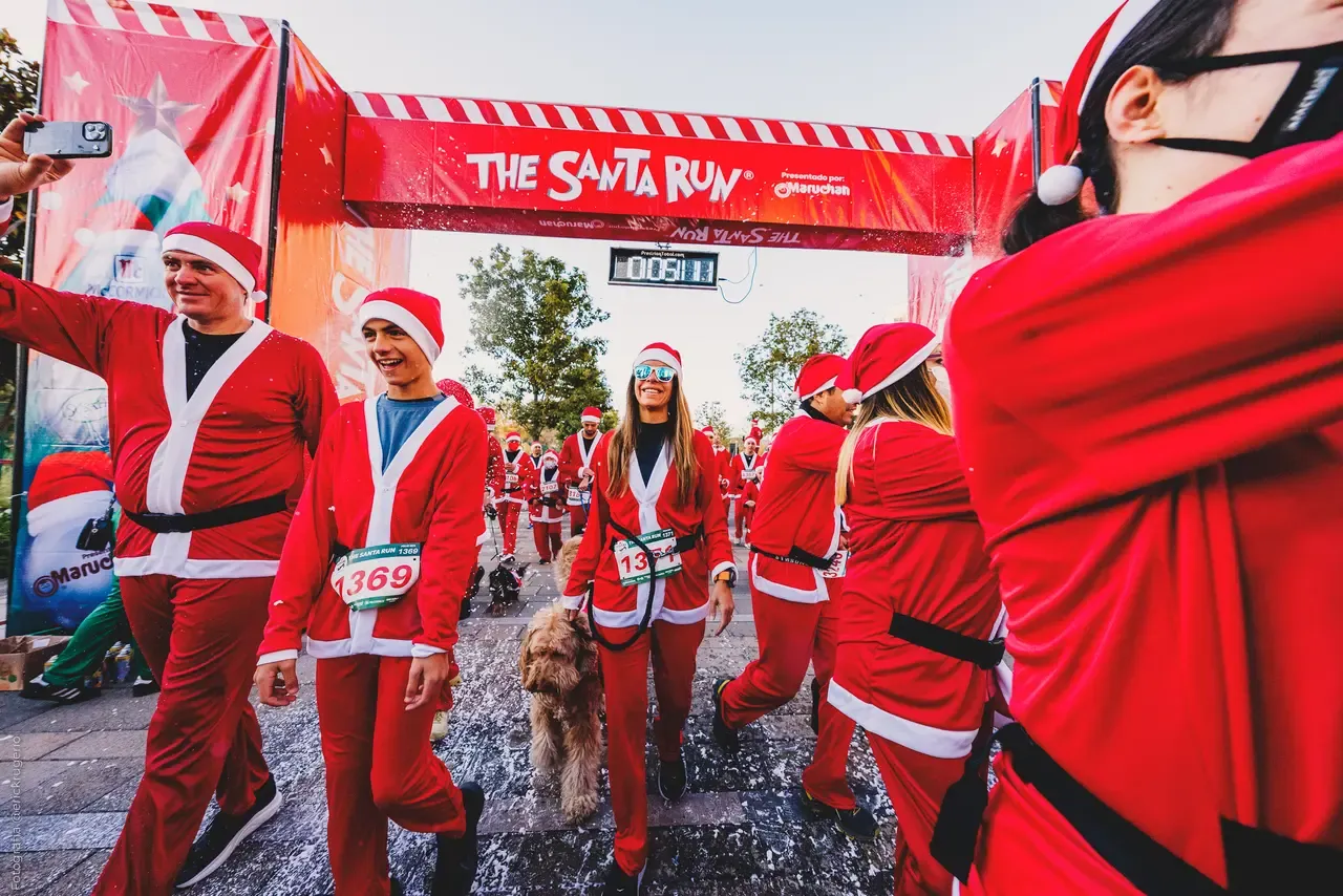 The Santa Run en México — foto 7