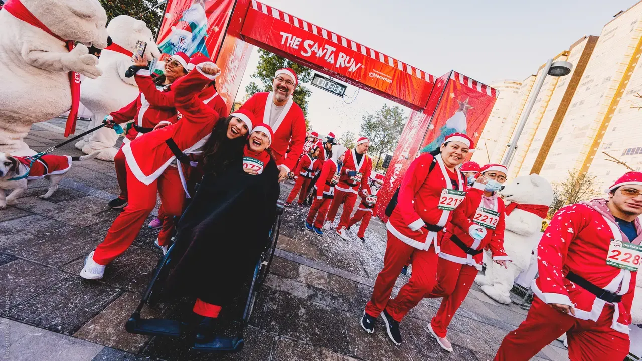 The Santa Run en México — foto 8