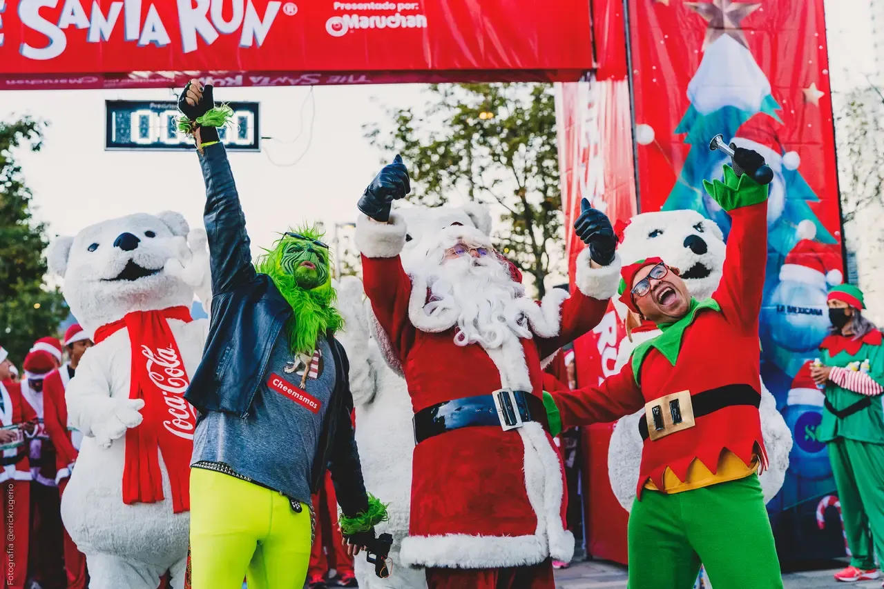 The Santa Run en México — foto 14